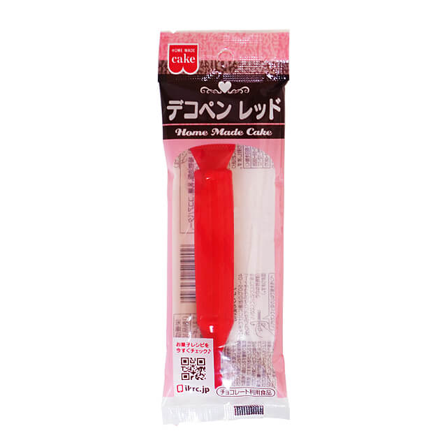 ホームメイドケーキ デコペン レッド（速乾性）10g