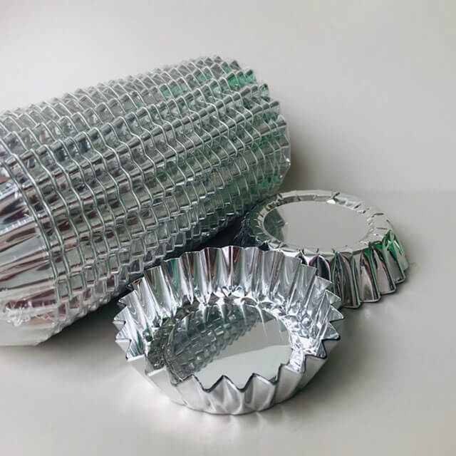 まほろば マドレーヌアルミ7号（40μ銀） 500枚