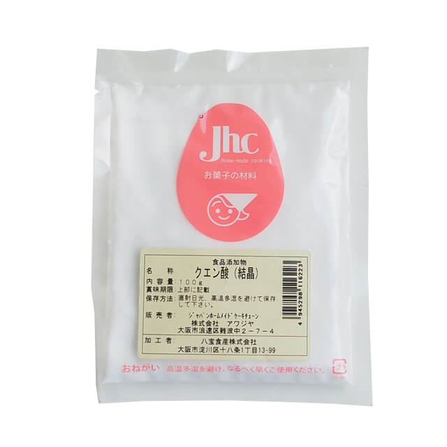 Jhc クエン酸（結晶） 100g