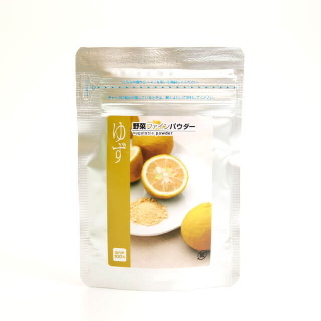 三笠産業 ゆずパウダー 40g