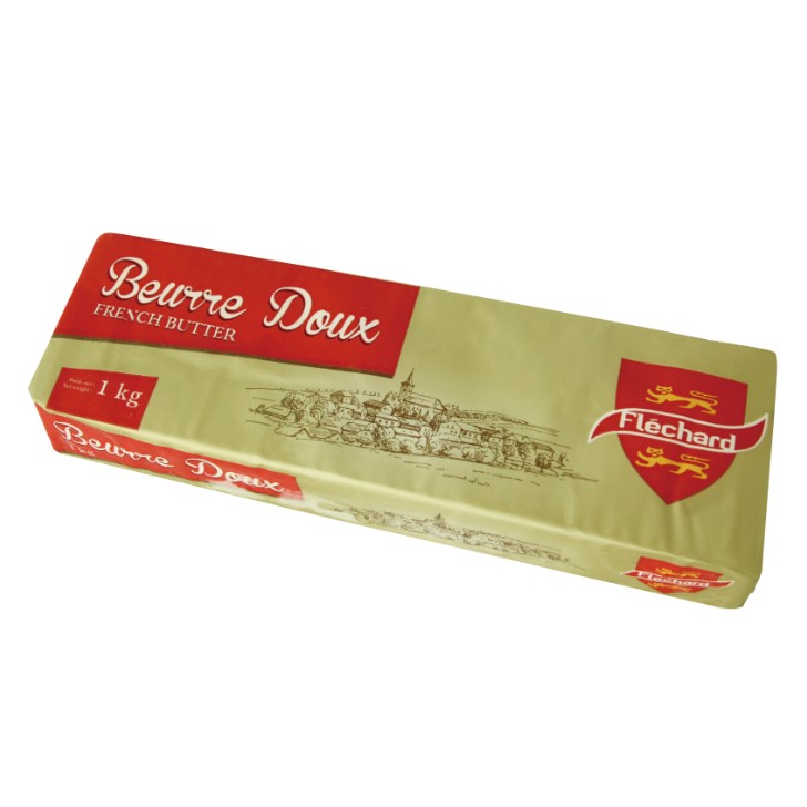 【取寄】【冷凍】《FLECHARD》 フランス産 発酵バター　 [1kg]