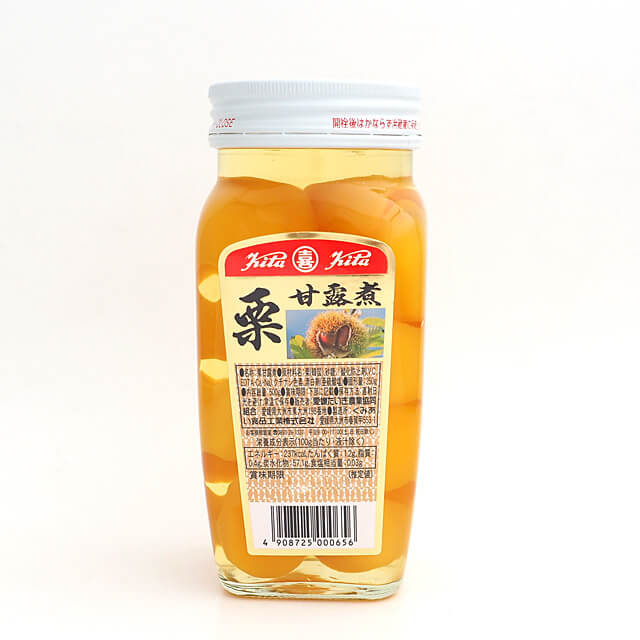 丸喜印 栗甘露煮 500g
