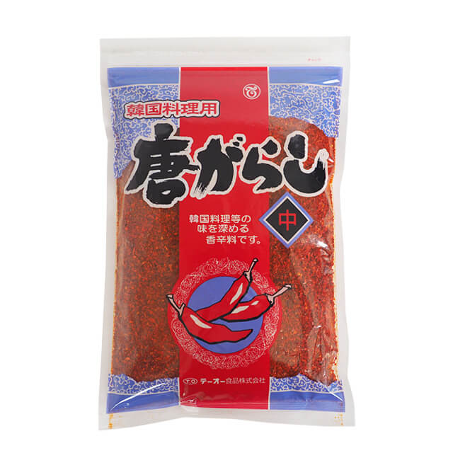 テーオー 韓国料理用唐がらし（中挽） 250g