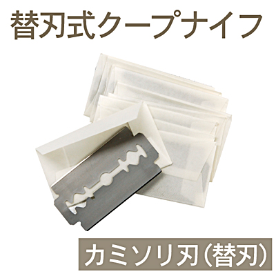 カミソリ刃ホルダー用両刃カミソリ刃 10枚