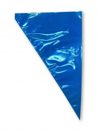 ヒラタ 使い捨て絞り袋ブルー 　305X475　(100枚)