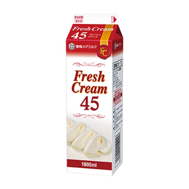雪印メグミルク フレッシュクリーム45％ 1000ml