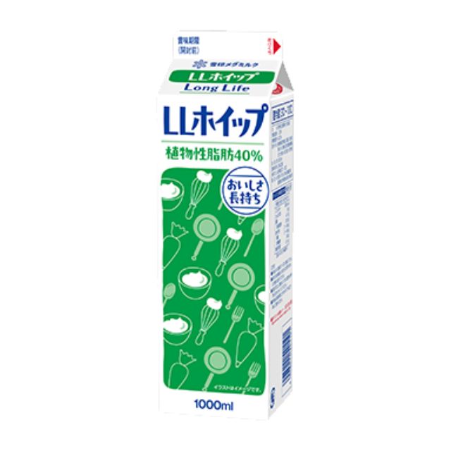 雪印メグミルク LLホイップ40 1000ml