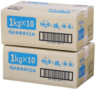 伯方の塩 粗塩 [1kg] 菓子パン製造に必要な業務用材料や包装資材、機械器具の事ならプロフーズ