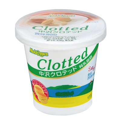 【冷蔵】《中沢乳業》クロテッドクリーム【100g】