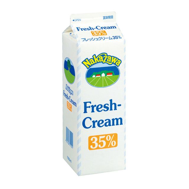 中沢乳業 フレッシュクリーム35％ 1000ml