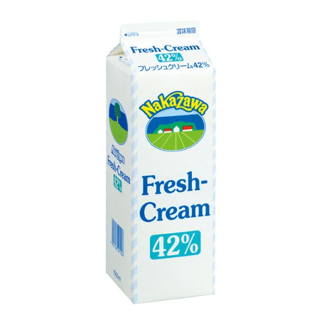 中沢乳業 フレッシュクリーム42％ 1000ml