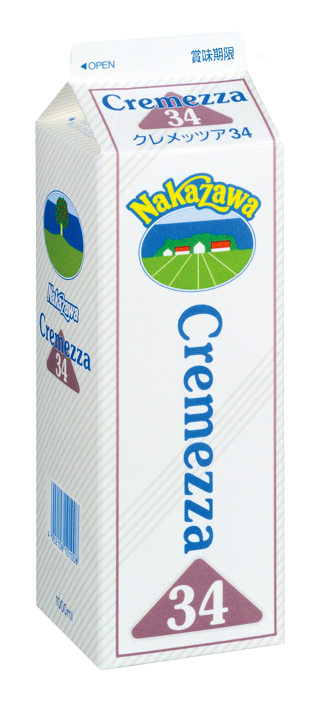 中沢乳業 クレメッツア 34 1000ml