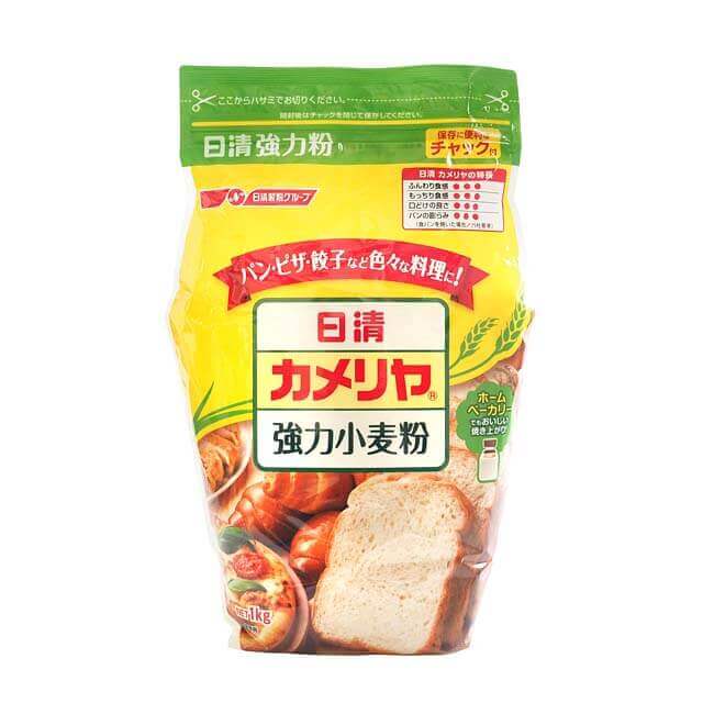 日清製粉・強力粉 カメリヤ 1kg （チャック袋入）