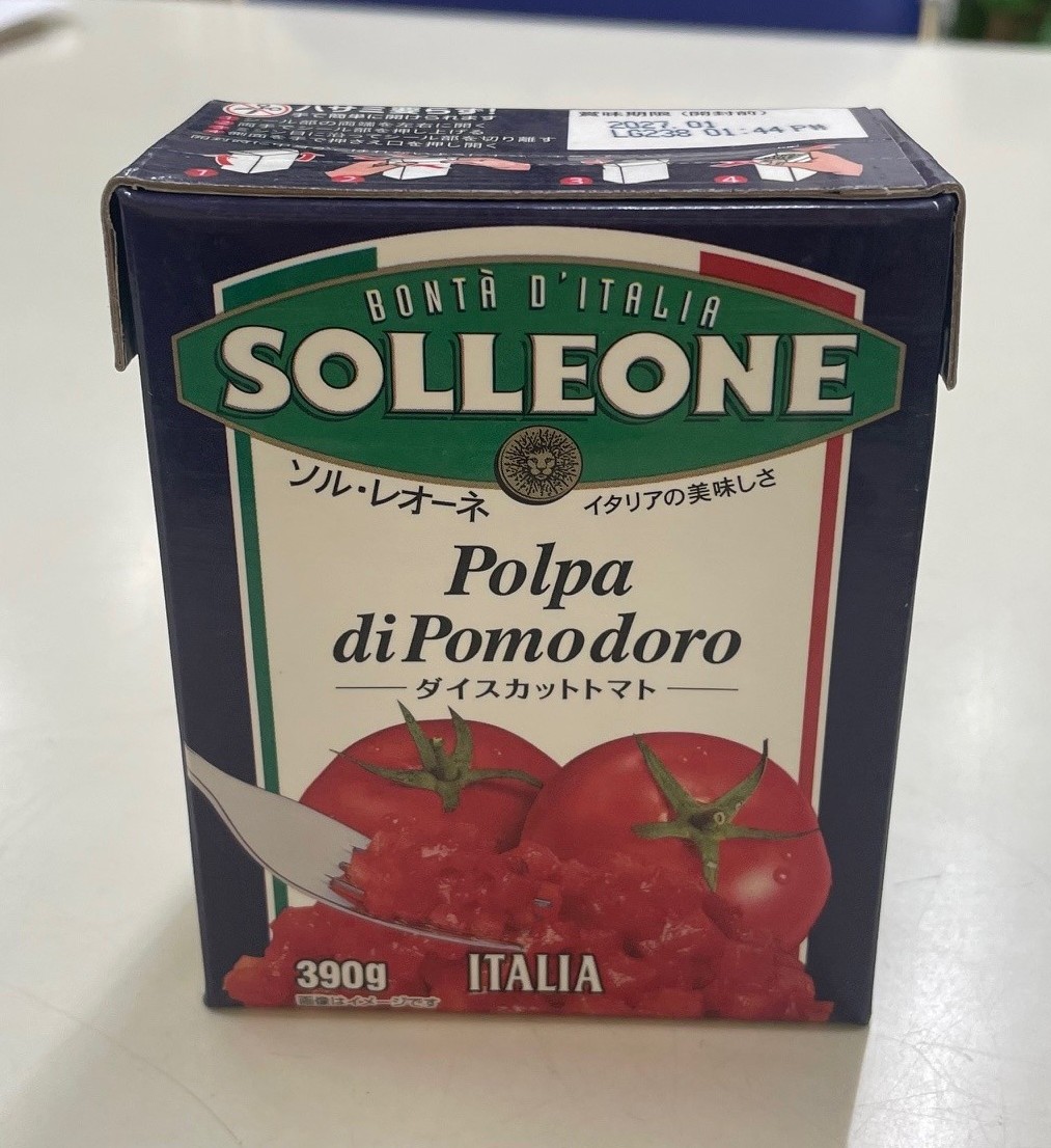 ソル･レオーネ ダイスカットトマト 390g