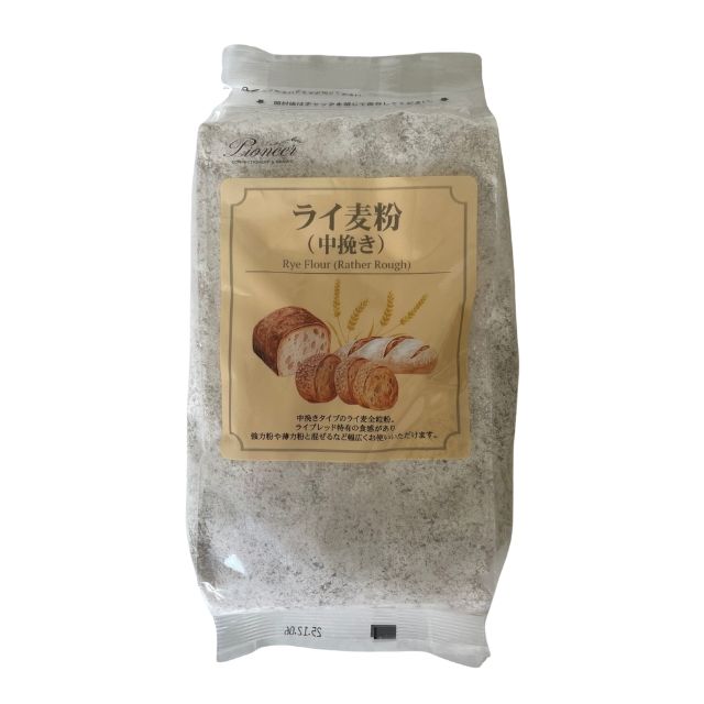 パイオニア企画 ライ麦粉（中挽き）500g