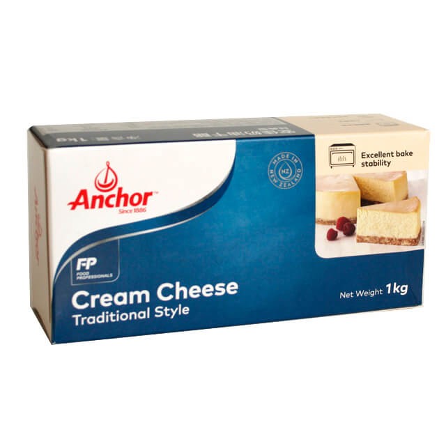 実物 《ニュージーランド産》アンカークリームチーズ プレーン 1kg<br> 冷蔵
