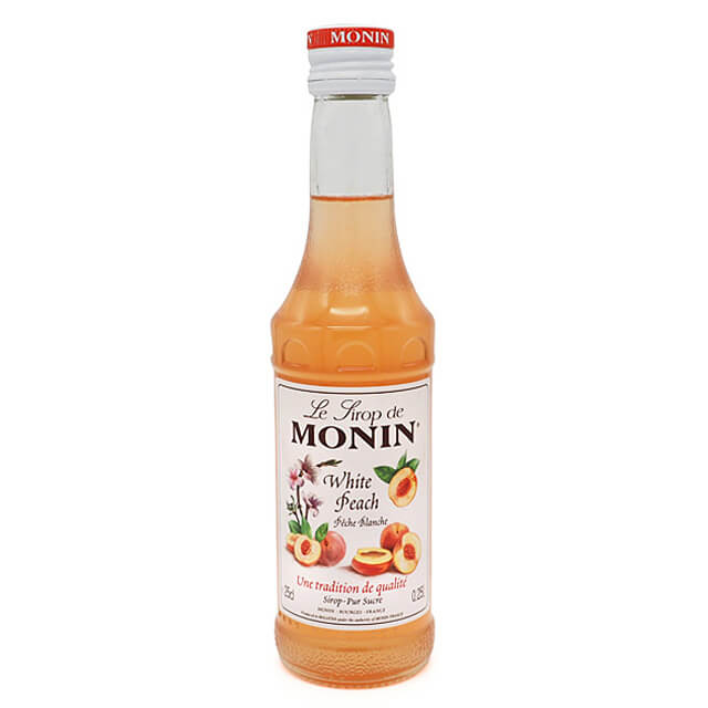 モナン ホワイトピーチシロップ 250ml
