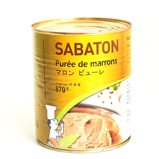 サバトン マロンピューレ 870g