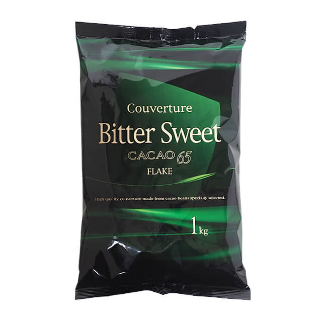 不二製油 クーベルチュール ビタースイート（フレーク）65% 1kg