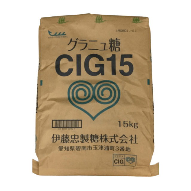 伊藤忠製糖 グラニュー糖細目CIG 15kg