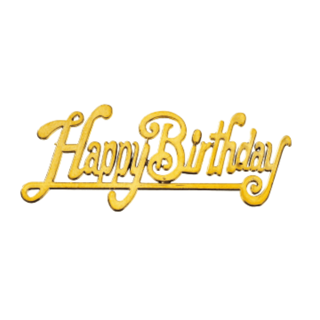 まほろば 金のバースデープレート 1ケース（100本）