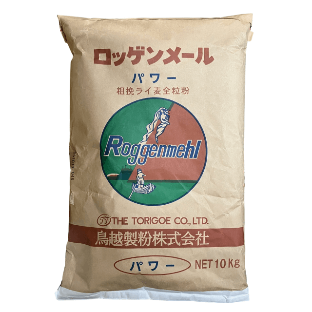 鳥越製粉パワー 粗挽ライ麦全粒粉 10kg